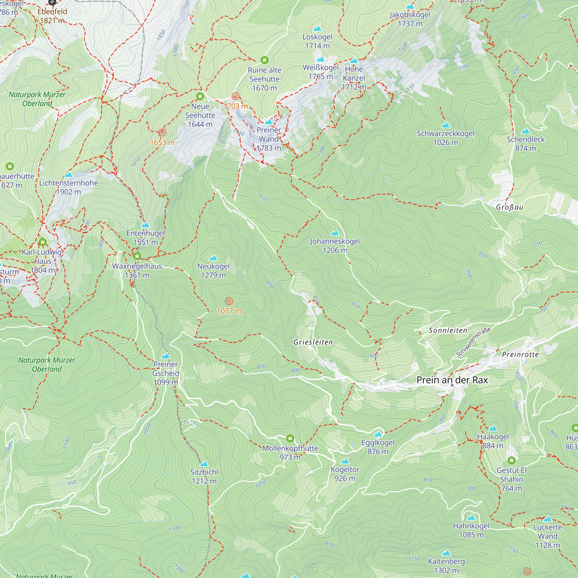 Forsthaus der Gemeinde Wien map