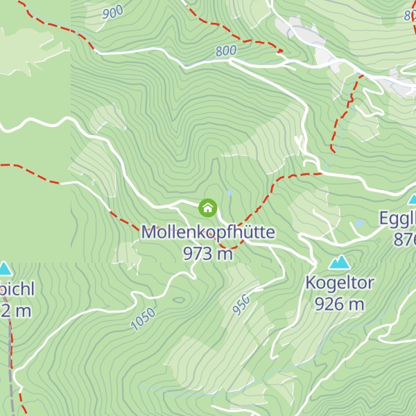 Map of Mollenkopfhütte