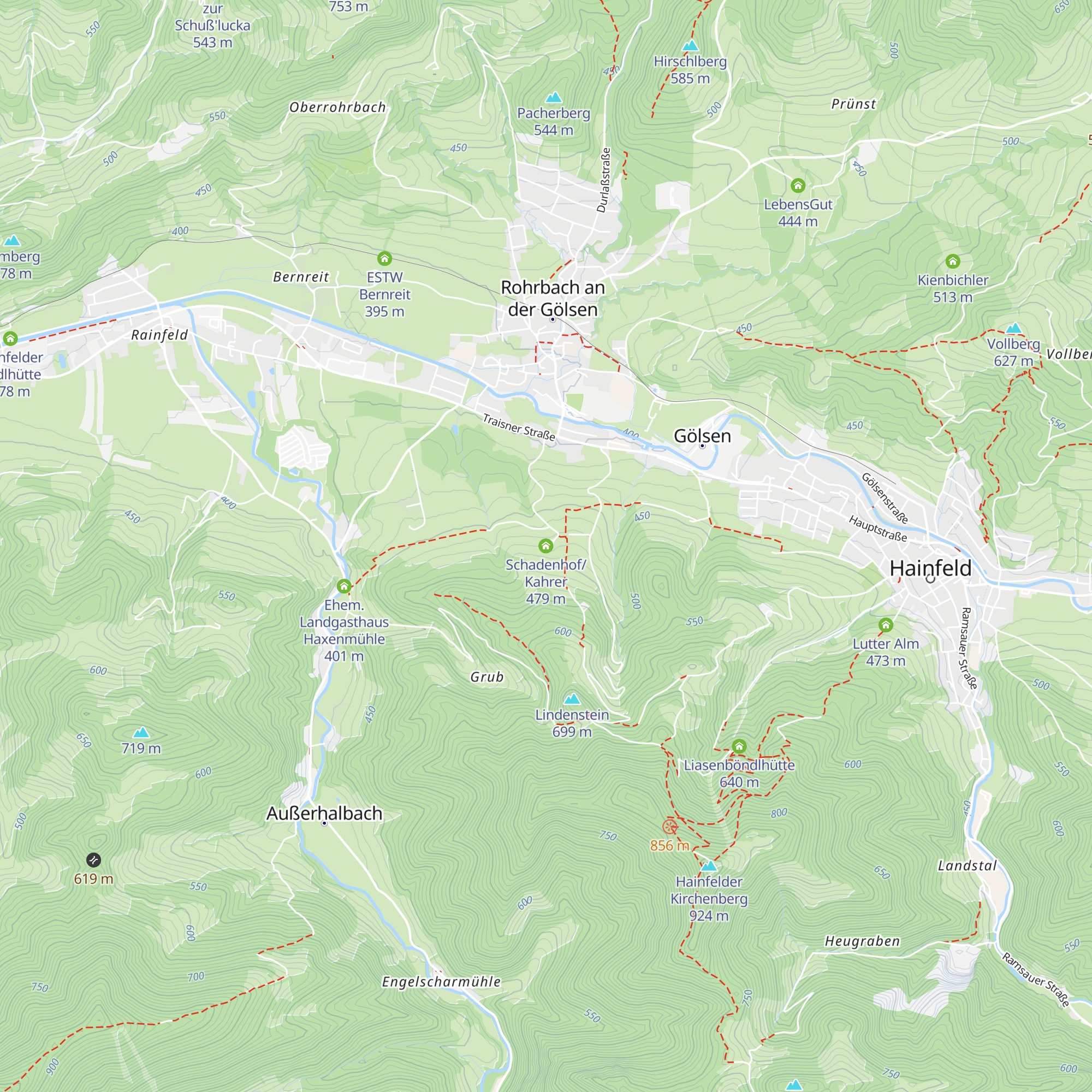 Schadenhof/Kahrer map