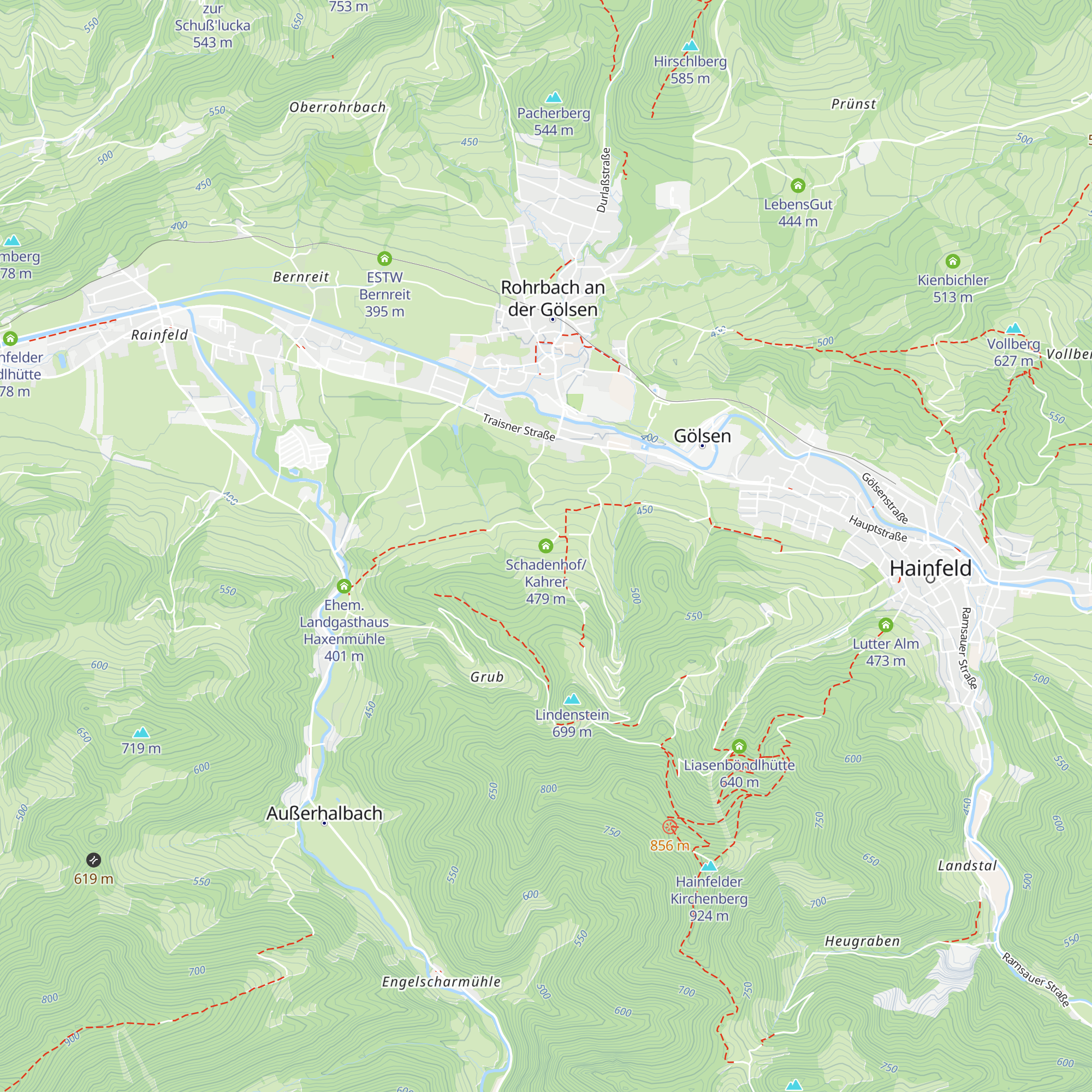 Schadenhof/Kahrer map