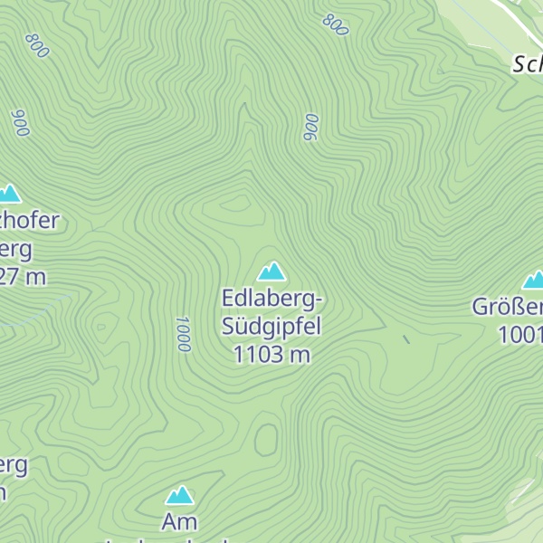 Map of Edlaberg-Südgipfel