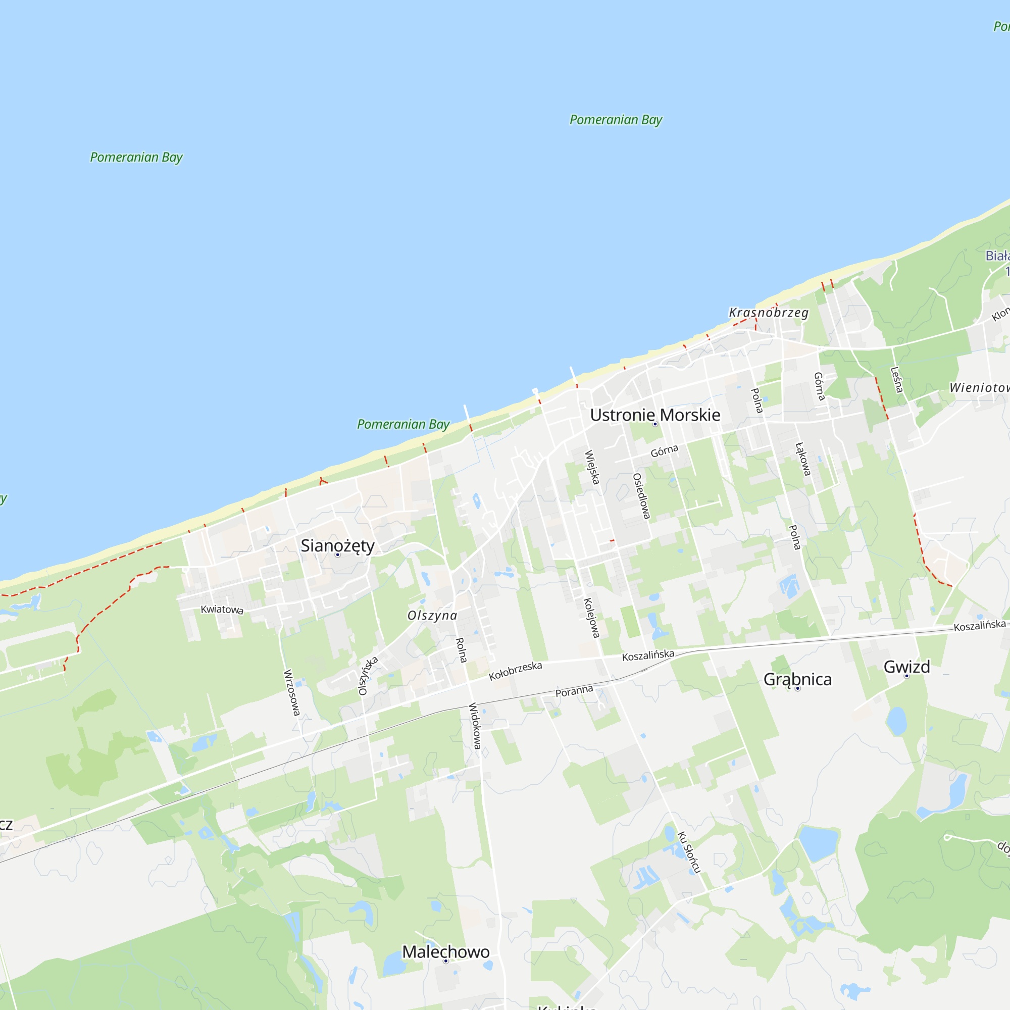 Chata Rybaka map