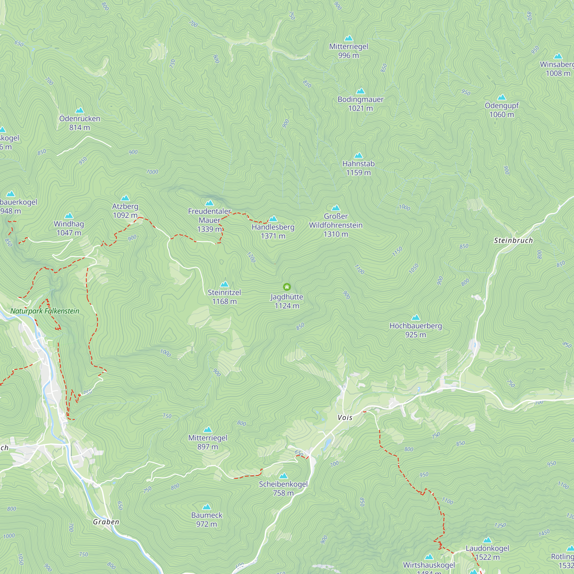 Jagdhütte map