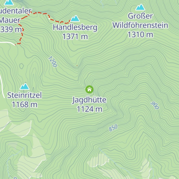 Map of Jagdhütte
