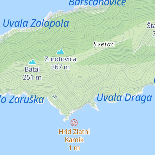 Map of Zlatna Glava