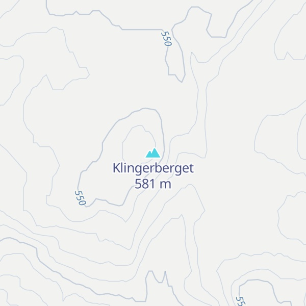 Map of Klingerberget