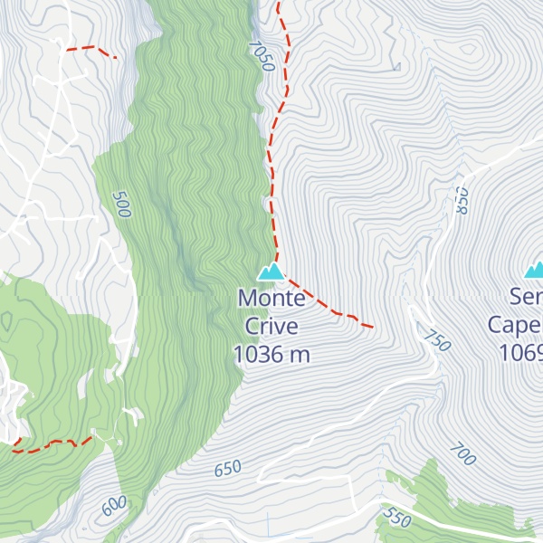 Map of Monte Crive