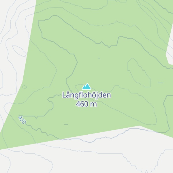Map of Långflohöjden