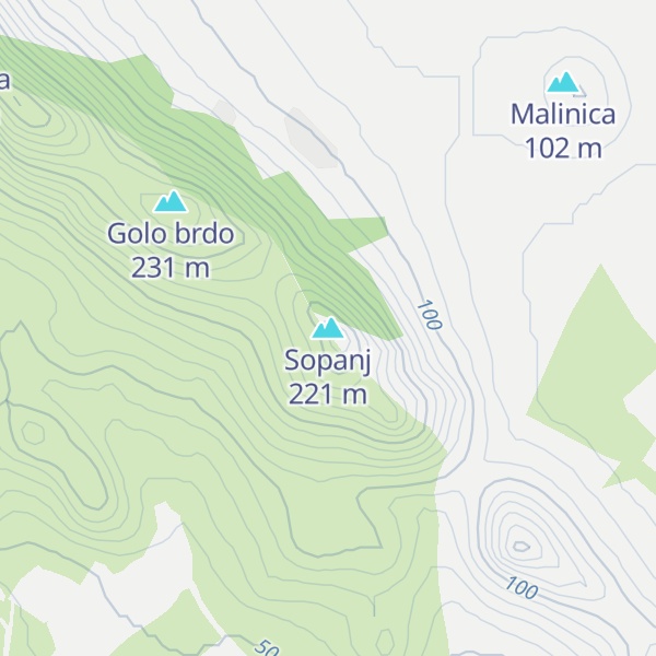 Map of Sopanj