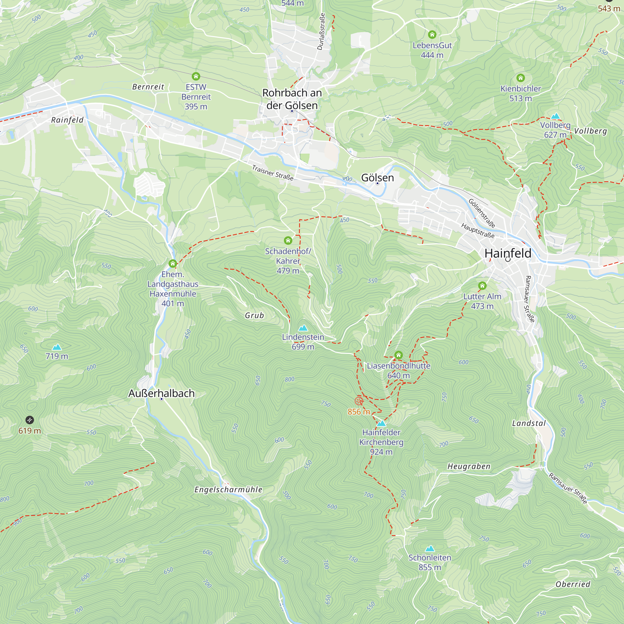 Schäfgrabner/Steinacher map
