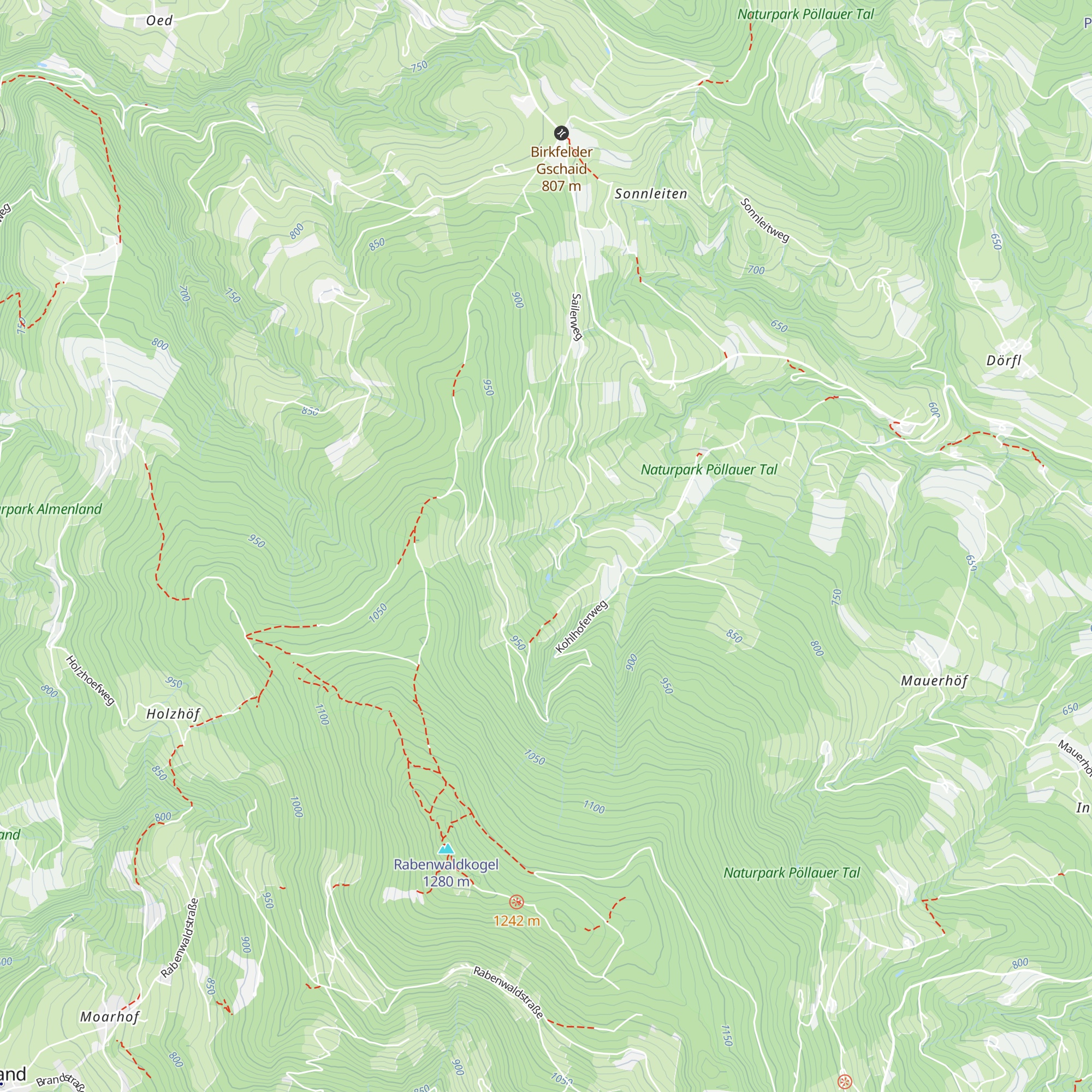 Mariandl-Hütte map
