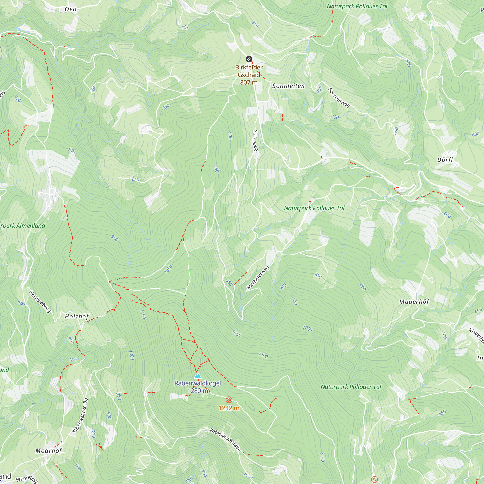 Mariandl-Hütte map