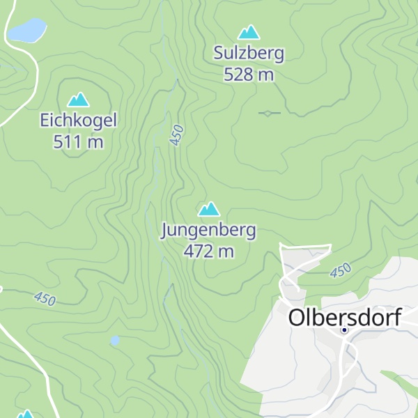 Map of Jungenberg