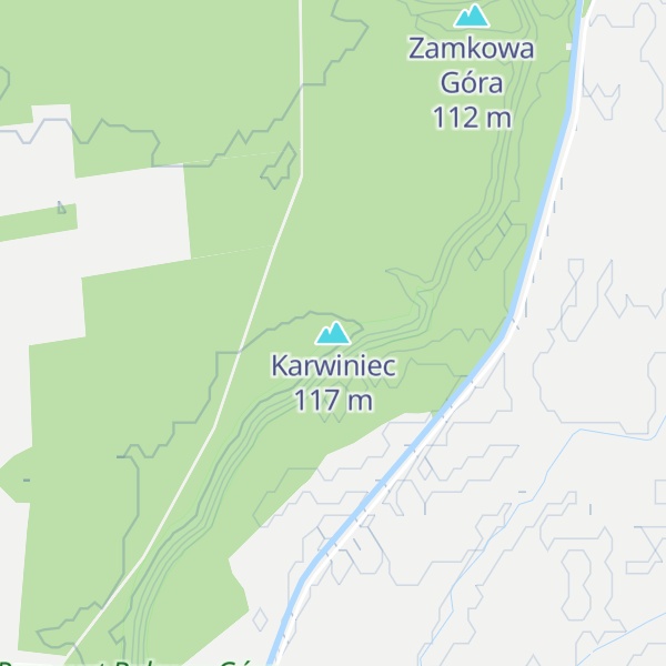 Map of Karwiniec
