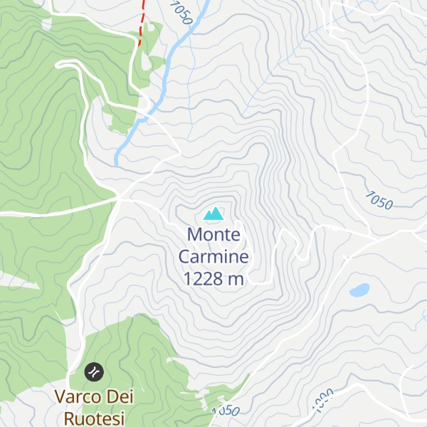 Map of Monte Carmine