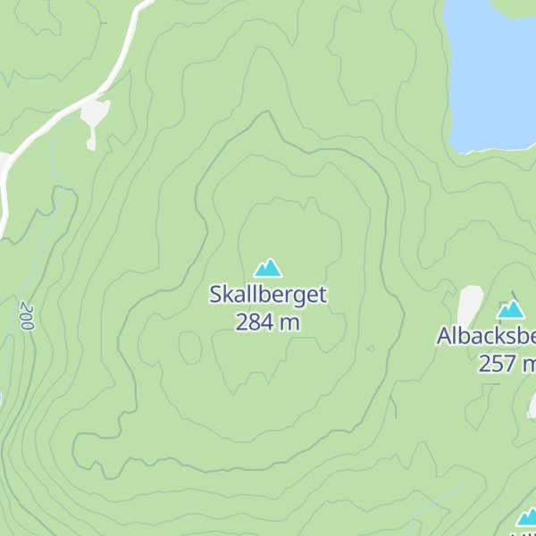 Map of Skallberget