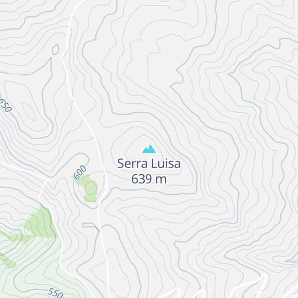 Map of Serra Luisa