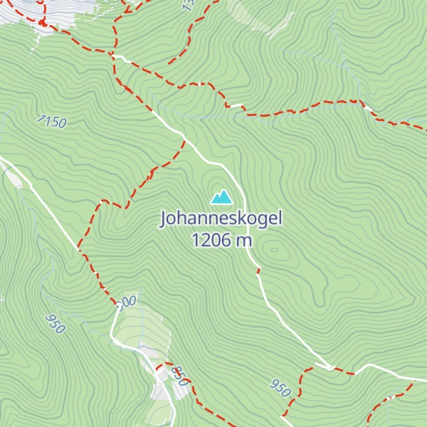Map of Diensthütte Taubenbründl