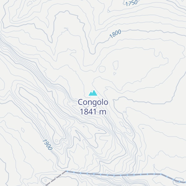 Map of Congolo