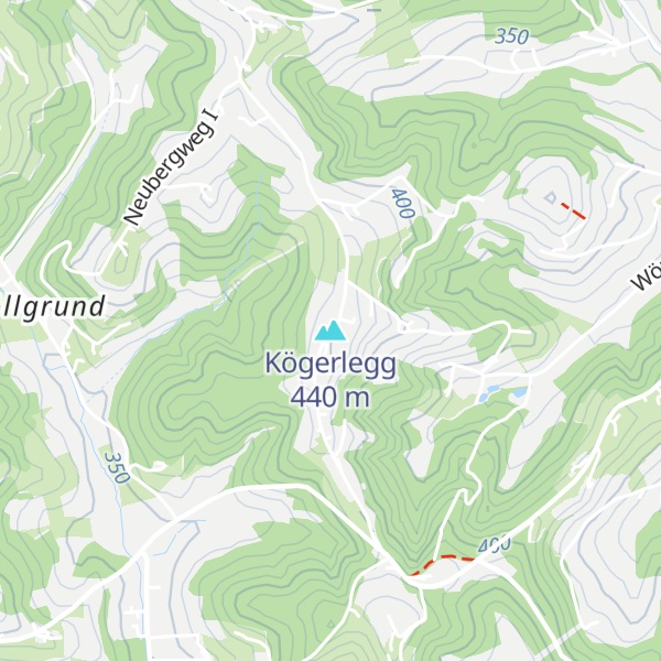 Map of Kögerlegg