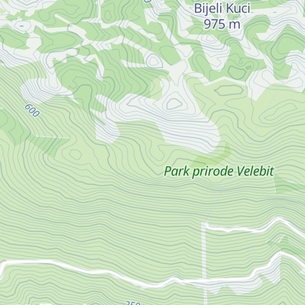 Map of Veliki vrh
