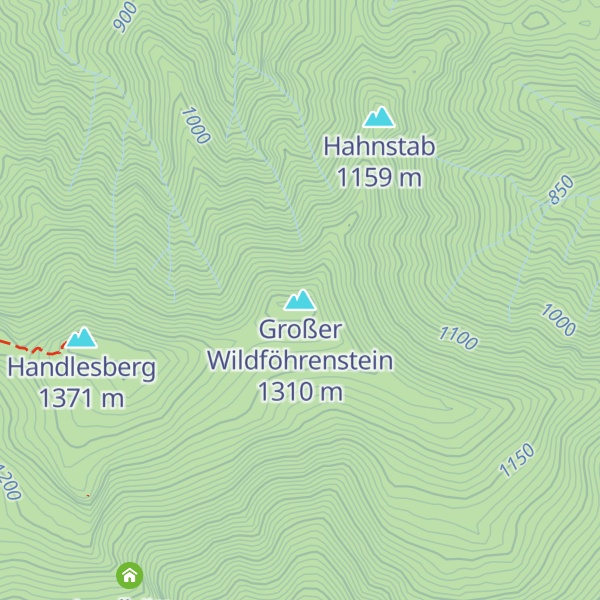 Map of Großer Wildföhrenstein