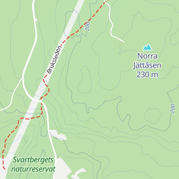Map of Jättesåsarna