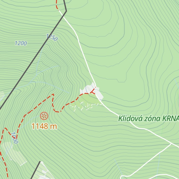 Map of Děčínská bouda