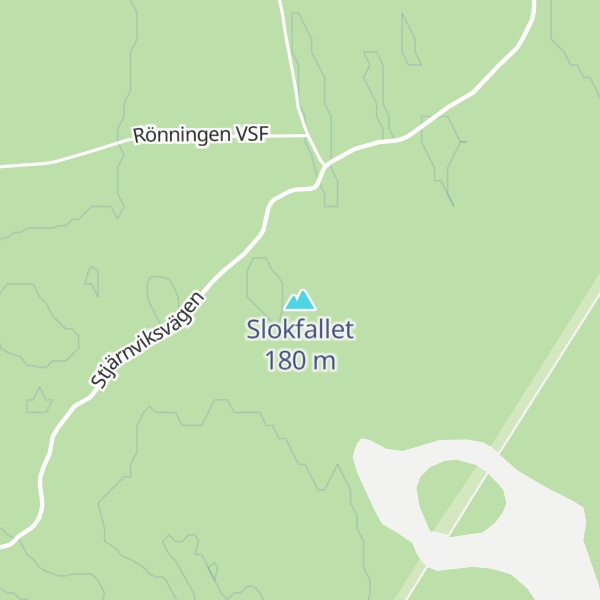 Map of Slokfallet