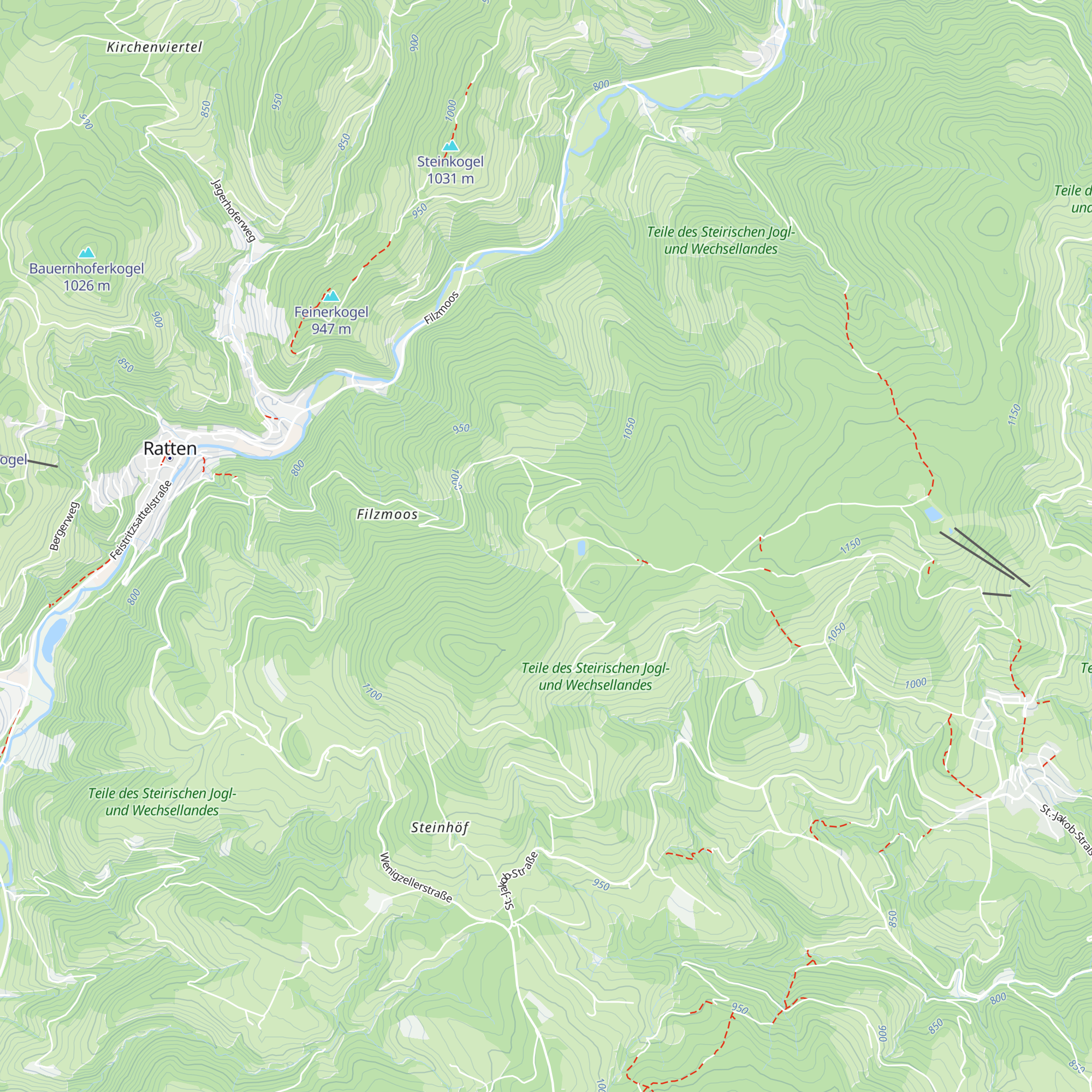 Gasthof Orthofer map