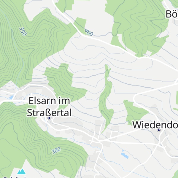 Map of Hiatahütte Elsarn