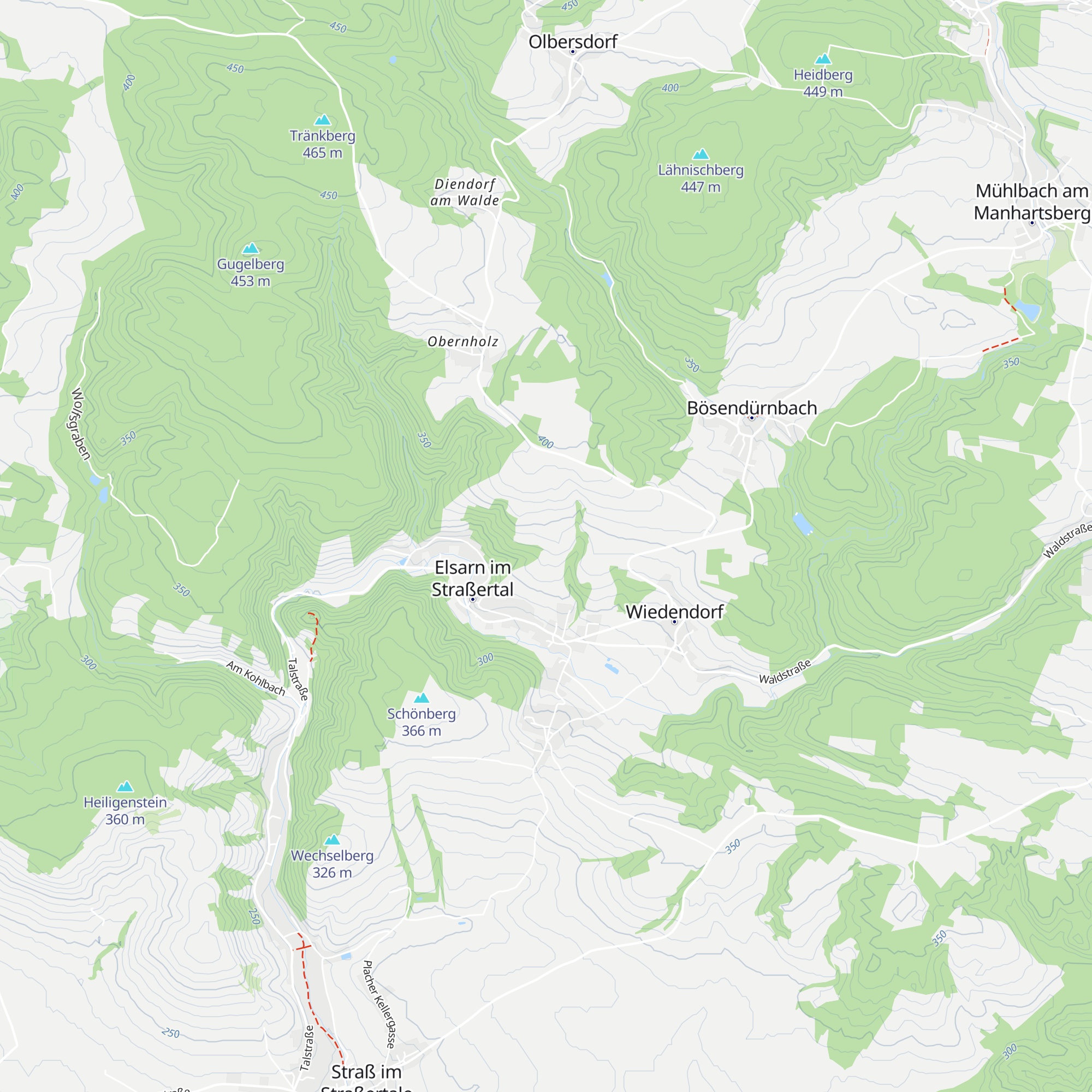 Hiatahütte Elsarn map