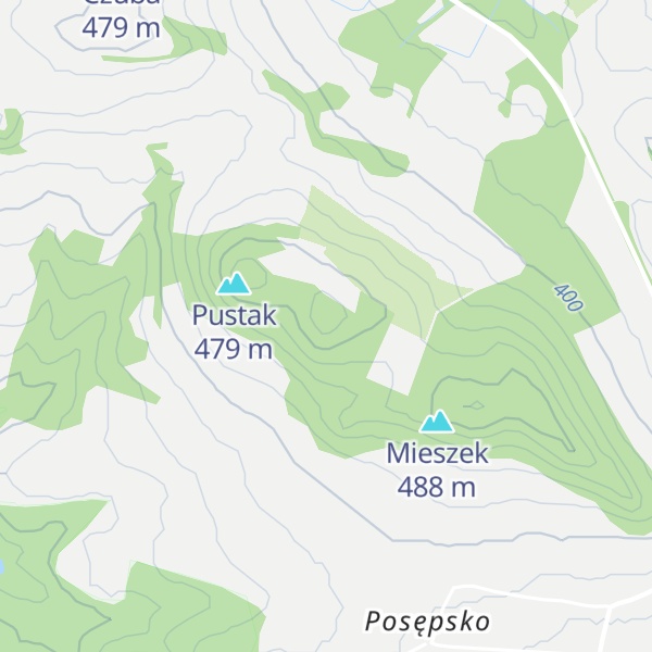 Map of Szeroka