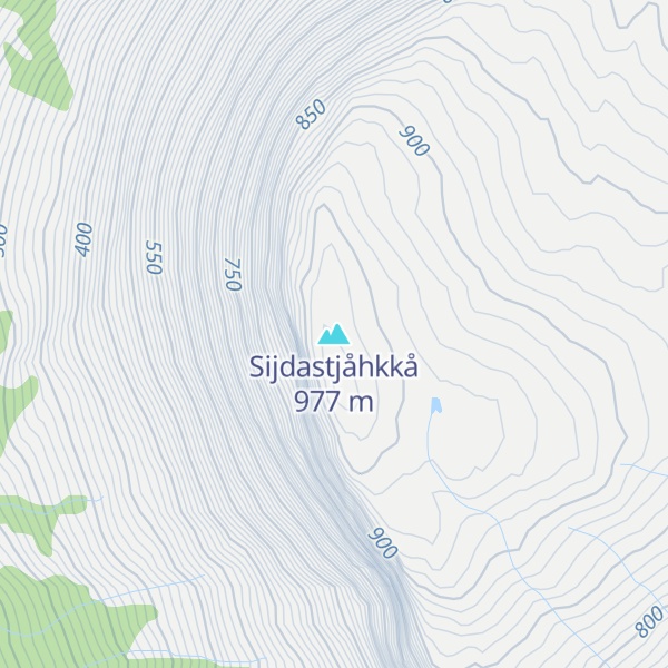 Map of Sijdastjåhkkå