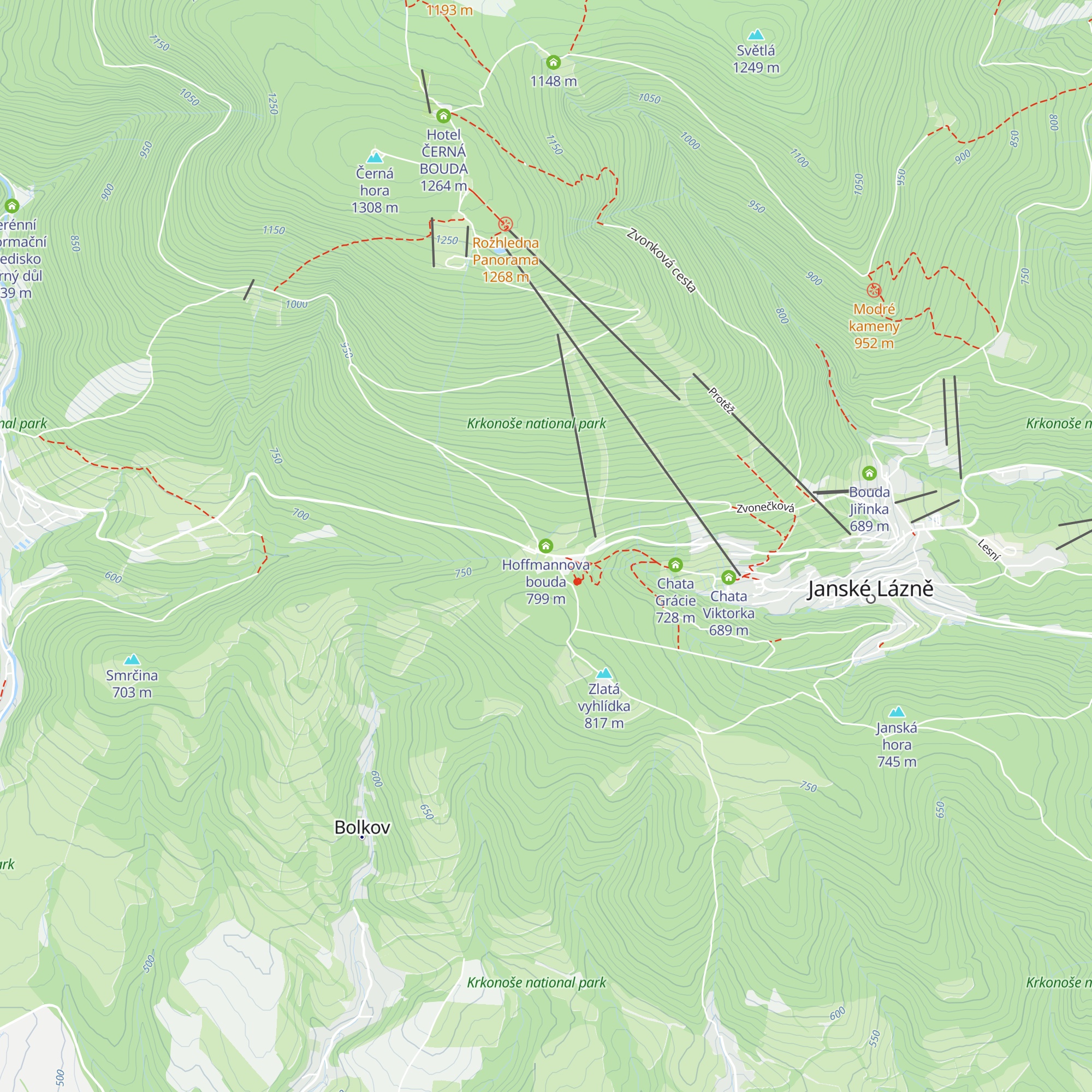 Hoffmannova bouda map
