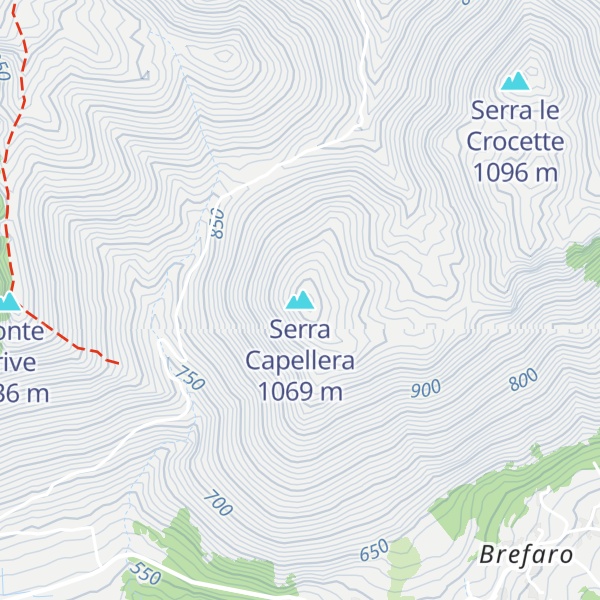 Map of Serra Capellera