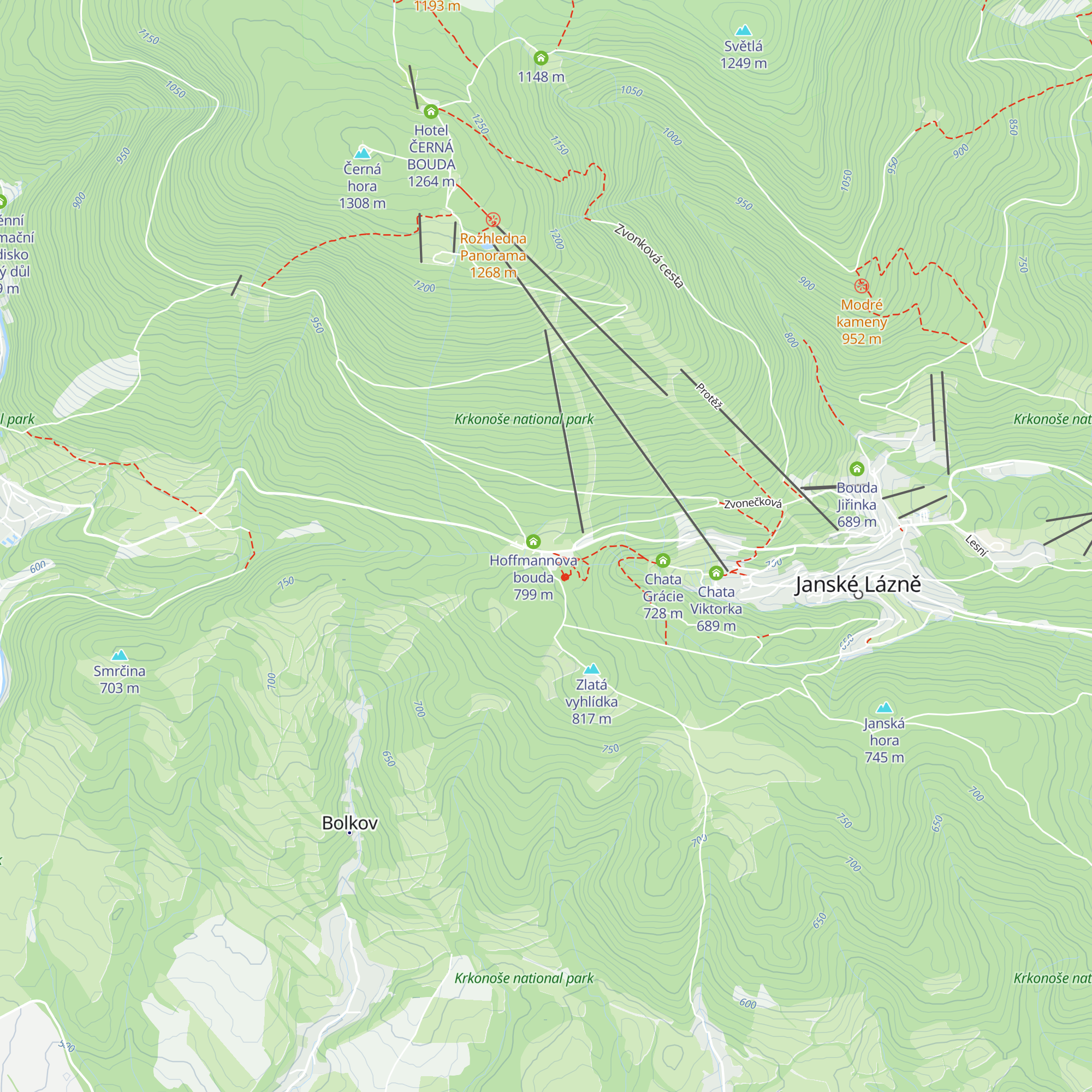 Hoffmannova bouda map