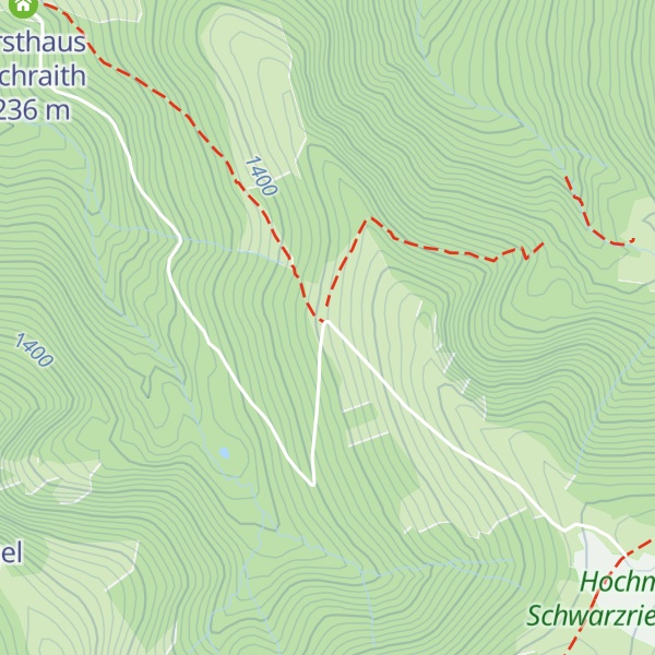 Map of Schwarzriegel-Alm