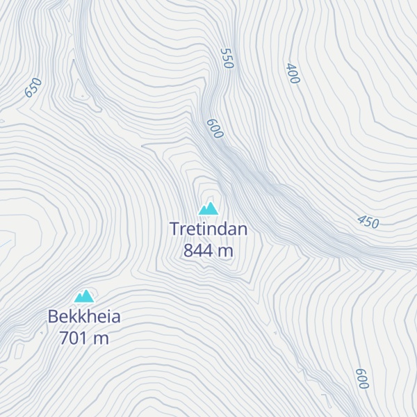 Map of Tretindan