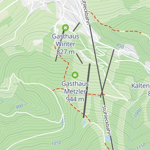 Map of Gasthaus Metzler