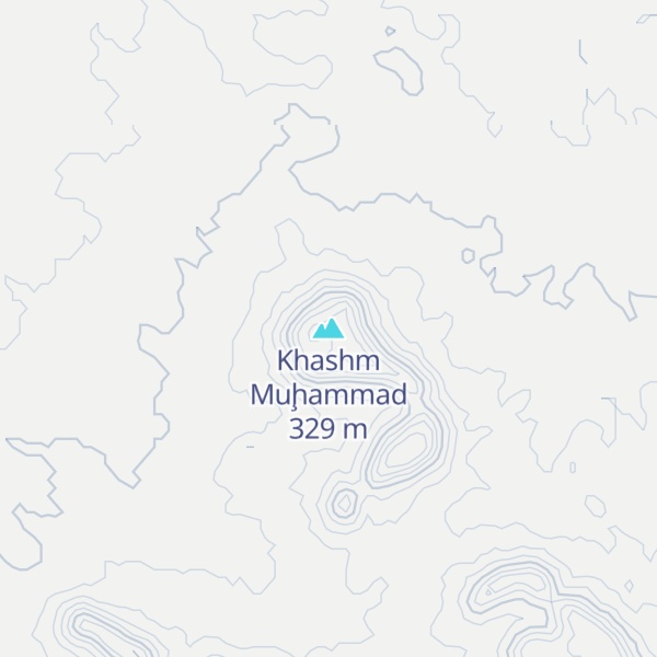 Map of Khashm Muḩammad