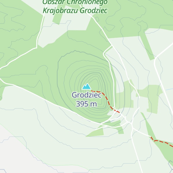Map of Grodziec