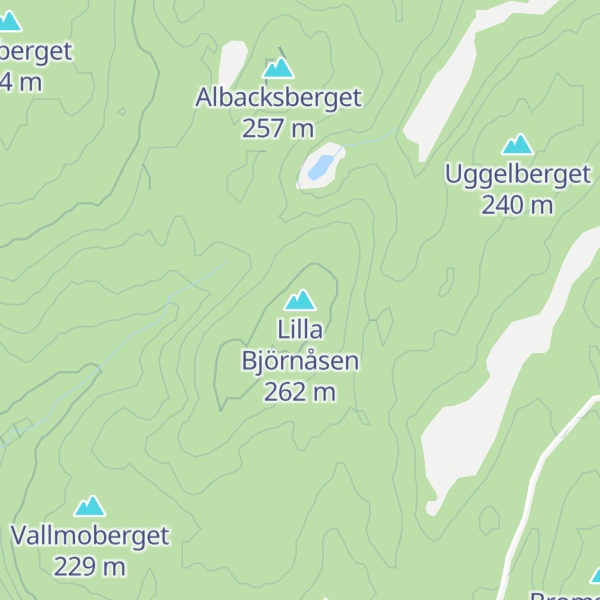 Map of Lilla Björnåsen