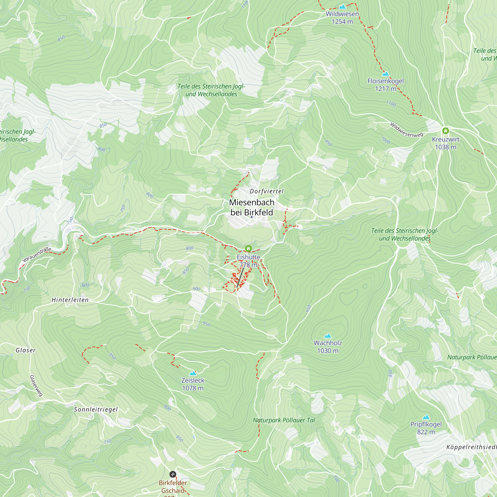 Eishütte map
