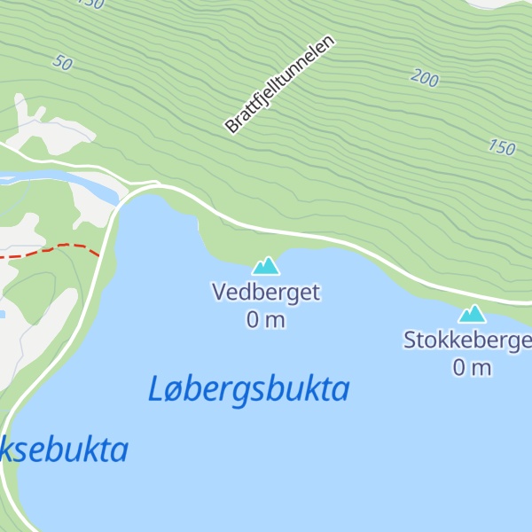 Map of Vedberget