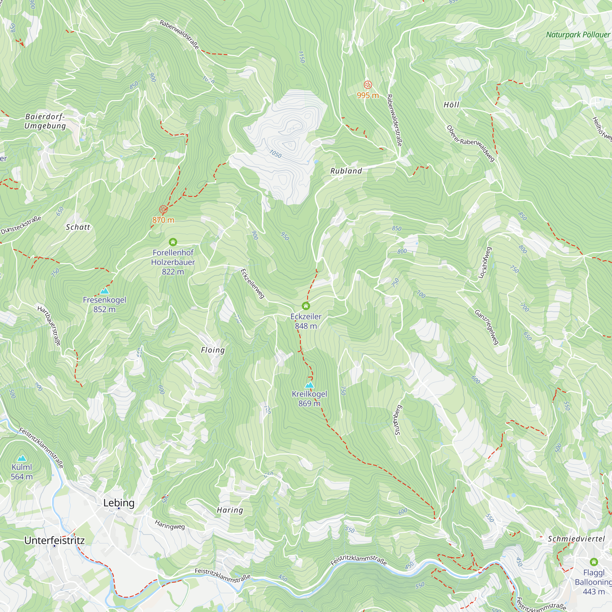 Eckzeiler map
