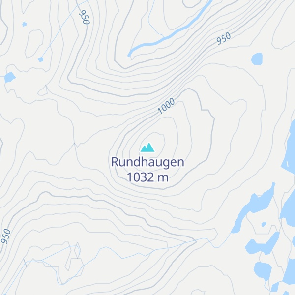 Map of Rundhaugen