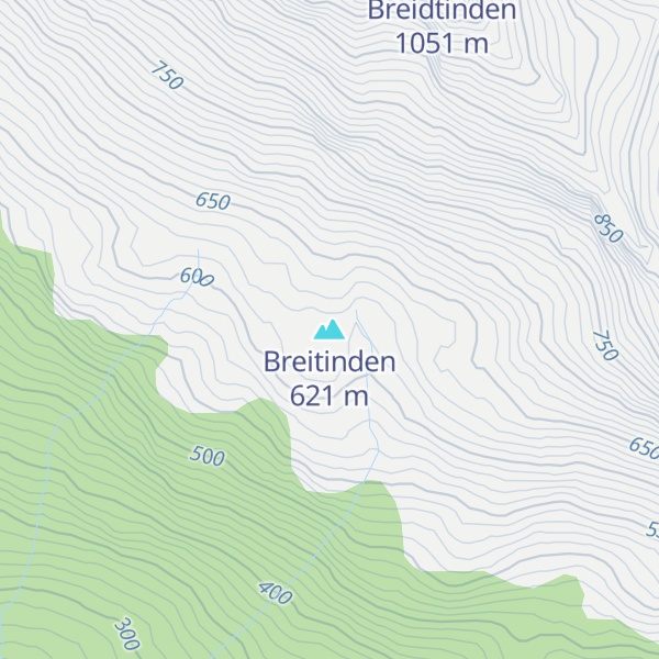 Map of Breitinden