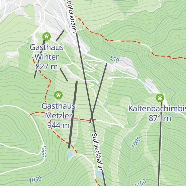 Map of Gasthaus Eichtbauer