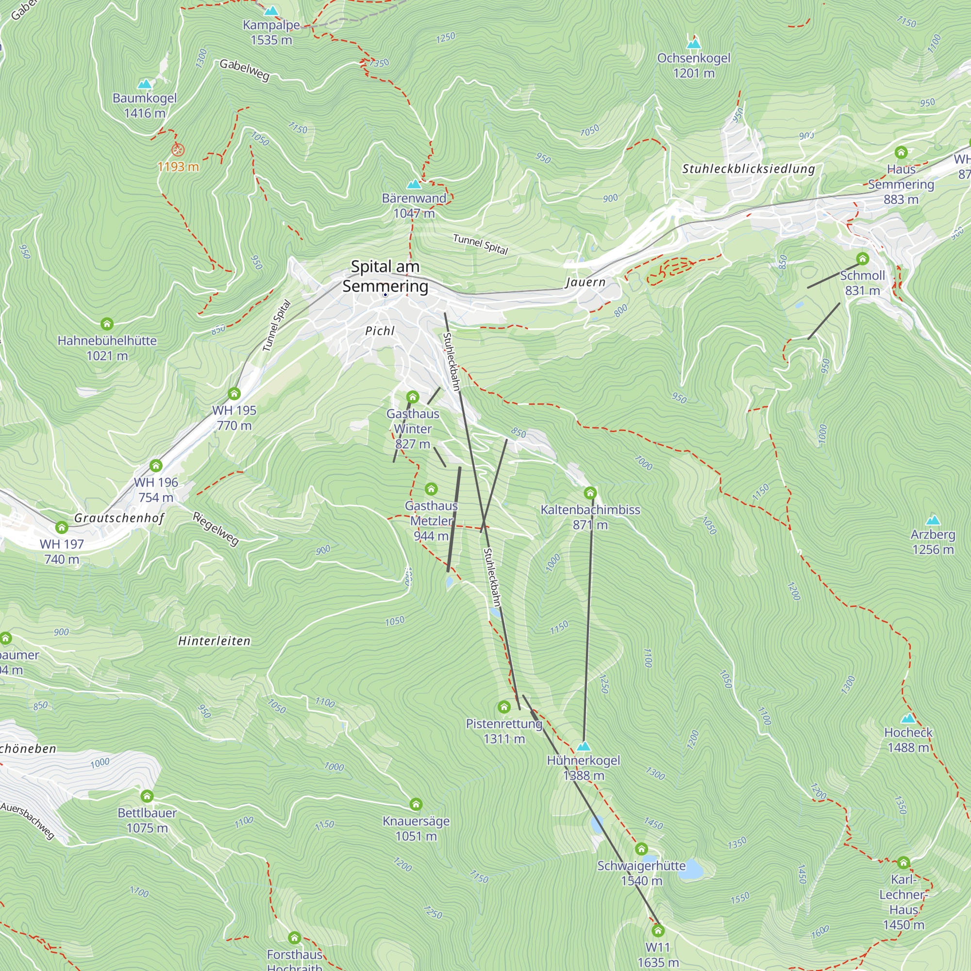 Gasthaus Eichtbauer map